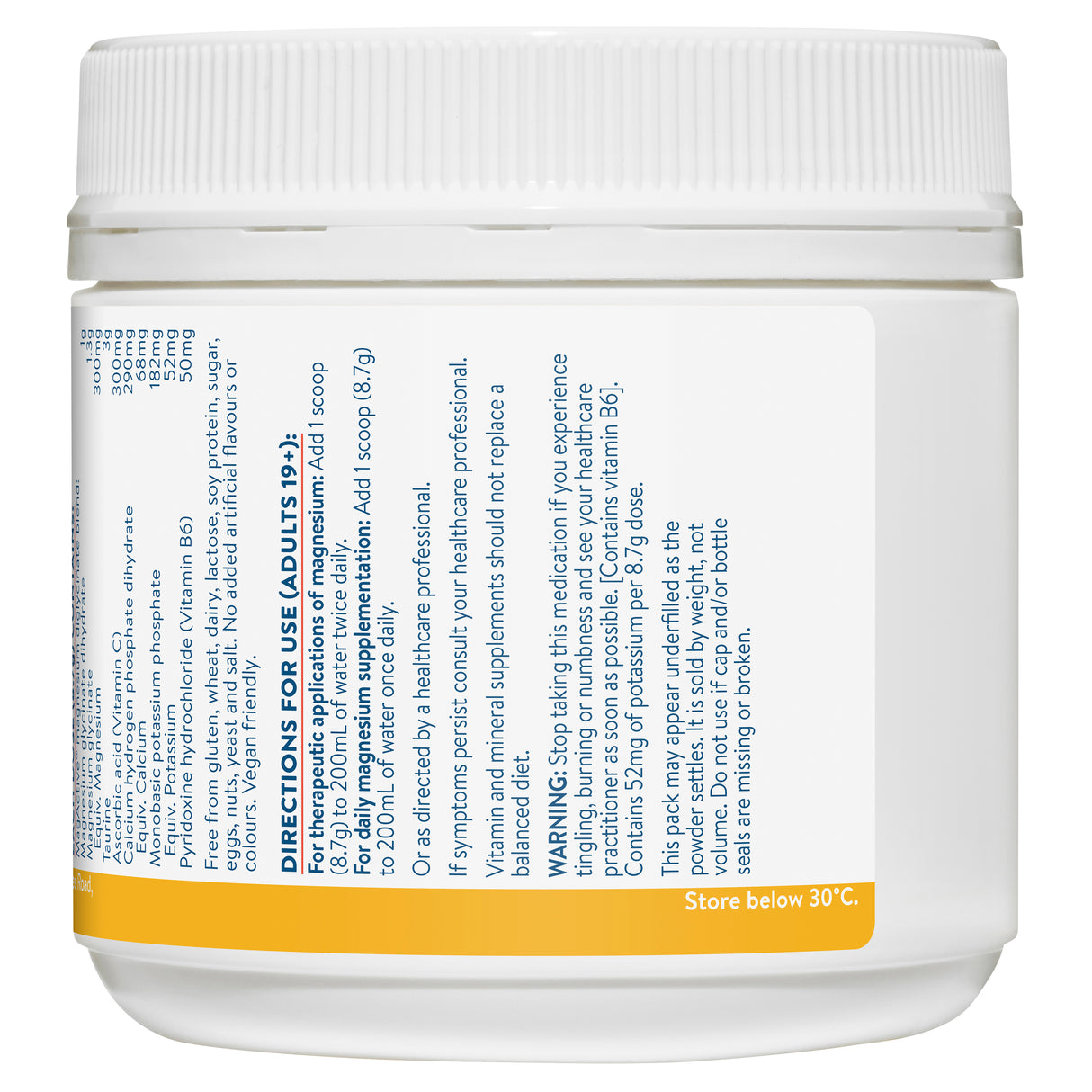 Ethical Nutrients Mega Magnesium Raspberry 200g