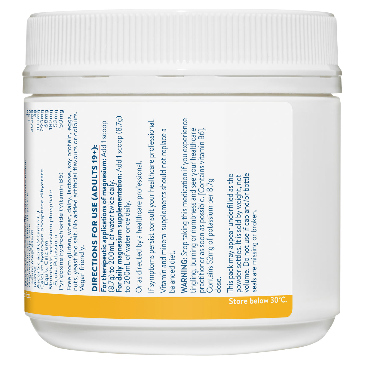 Ethical Nutrients Mega Magnesium Citrus 200 g