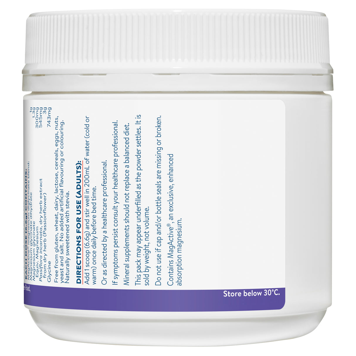 Ethical Nutrients Mega Magnesium Night 126g
