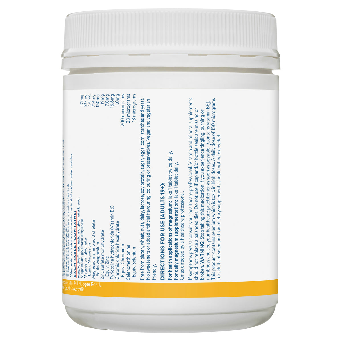 Ethical Nutrients Mega Magnesium 240 Tablets