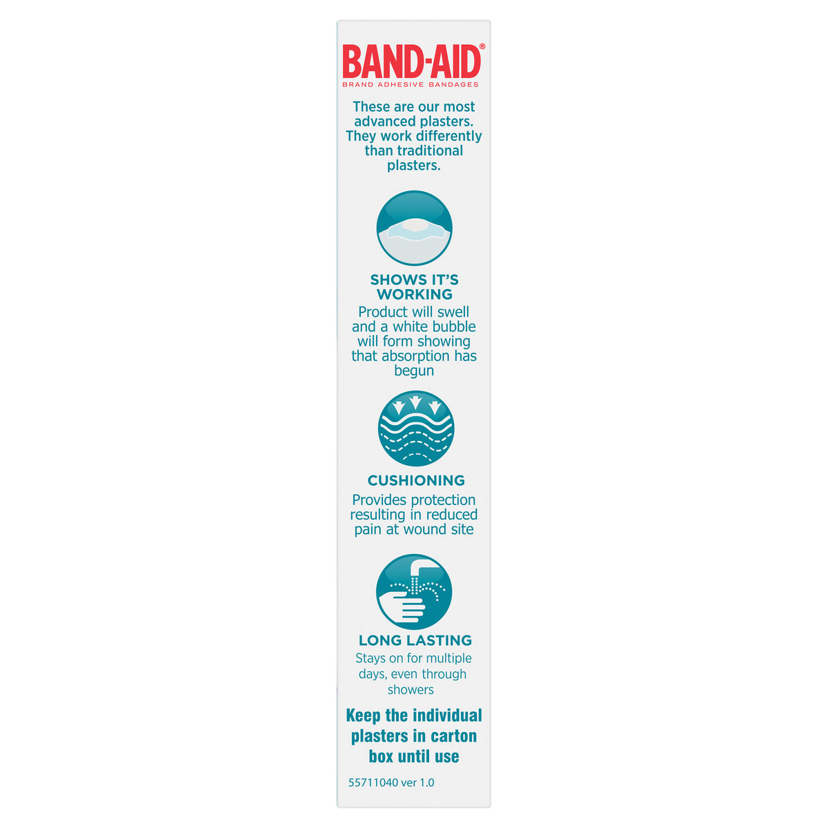 Band-Aid Advanced Healing Hydro Seal Jumbo 3 Pack