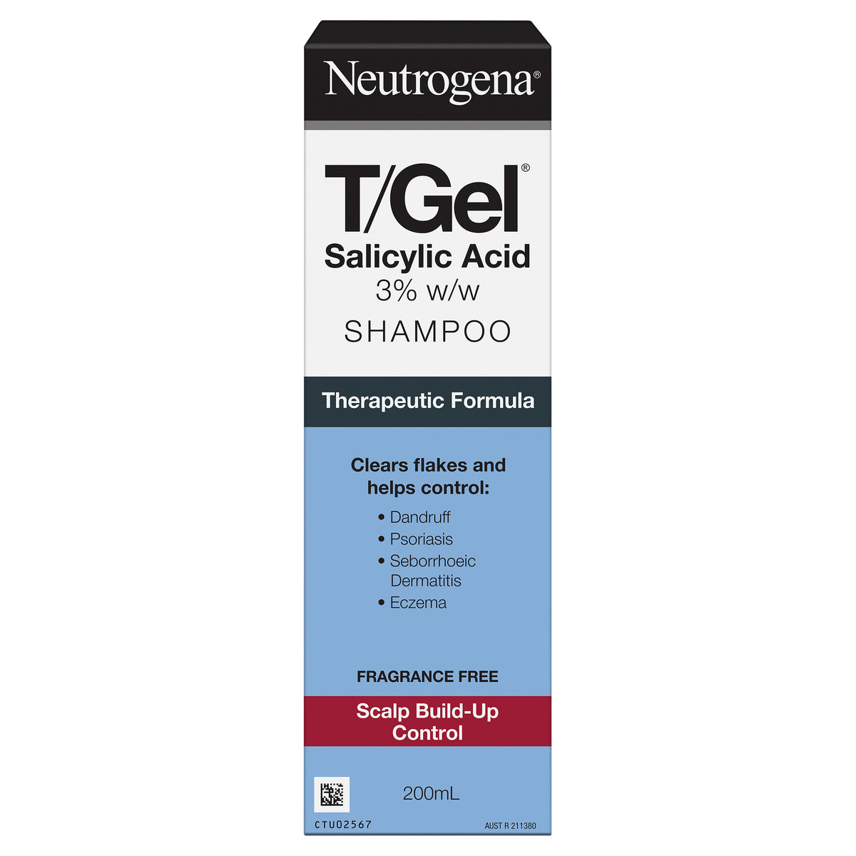 Neutrogena T/Gel Salicylic Acid Shampoo 200 mL