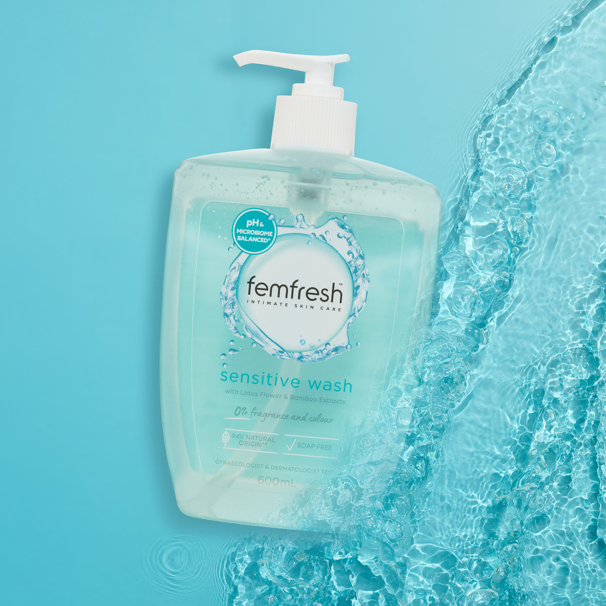 FEMFRESH Sensitive Wash 600ml