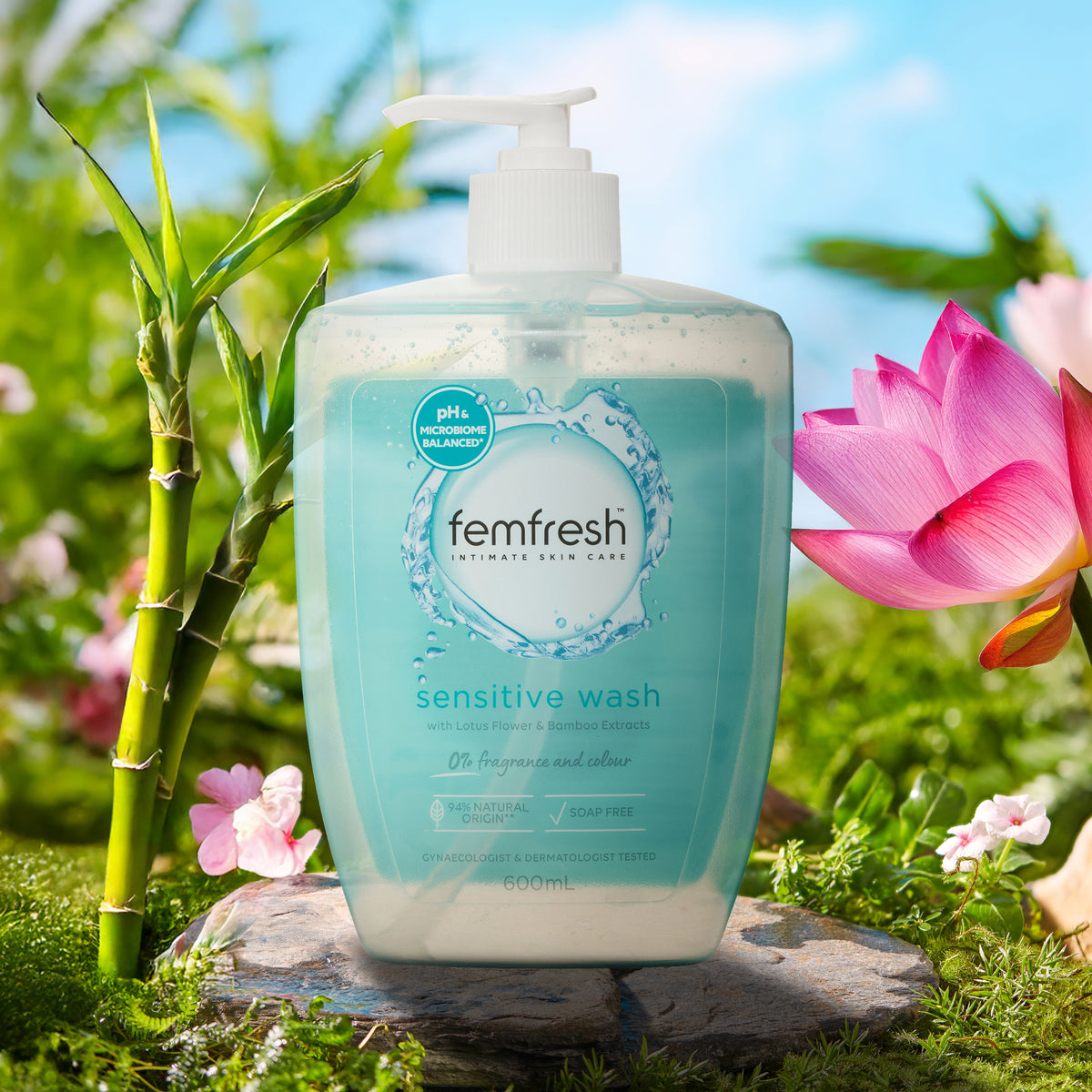FEMFRESH Sensitive Wash 600ml