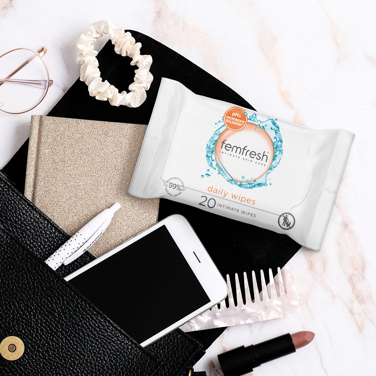 Femfresh Daily Cleansing Wipes 20 Pack