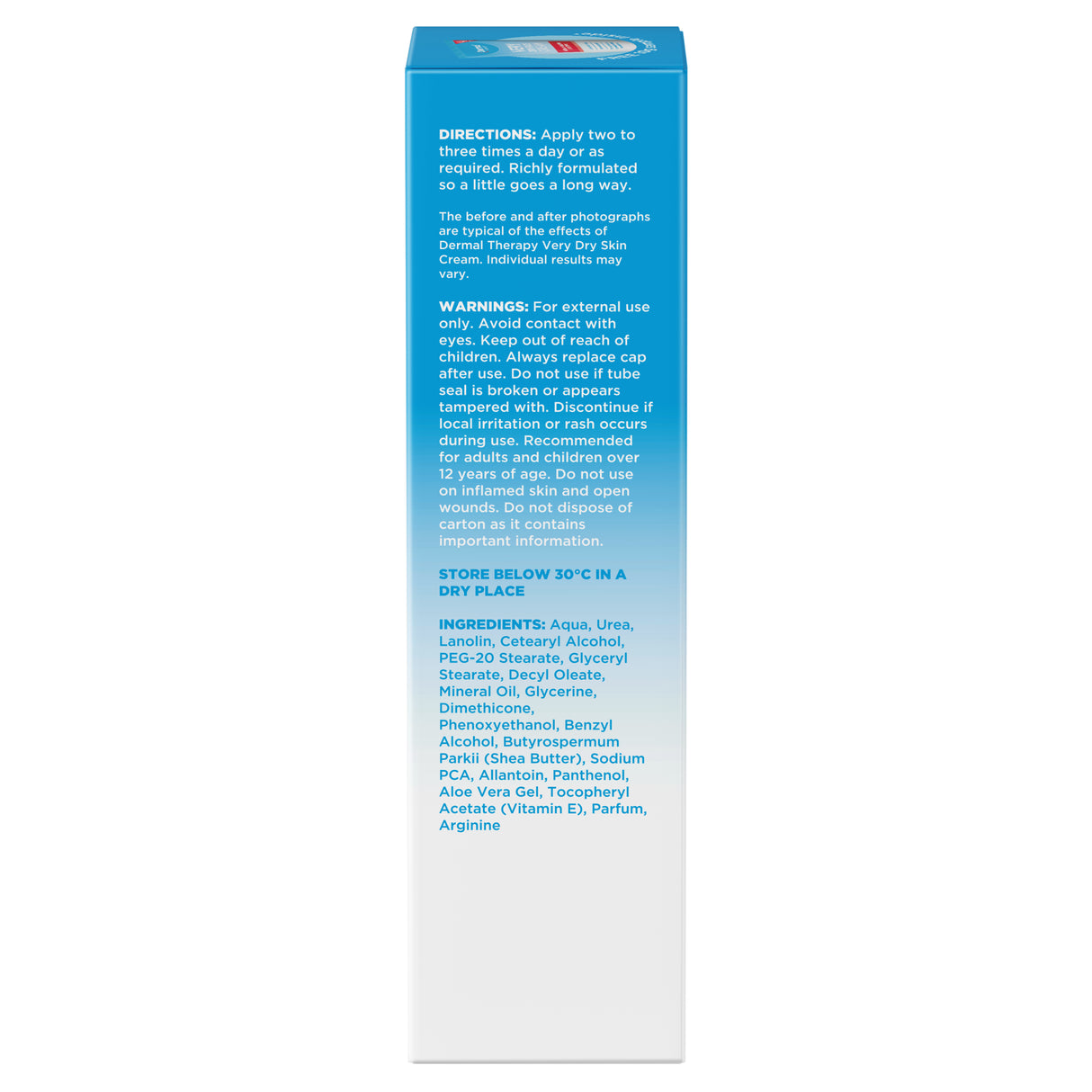 Dermal Therapy Very Dry Skin Cream 125g