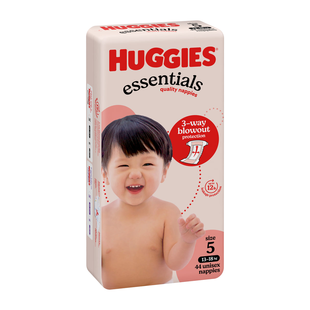 Huggies Essentials Size 5 (44 Nappies)
