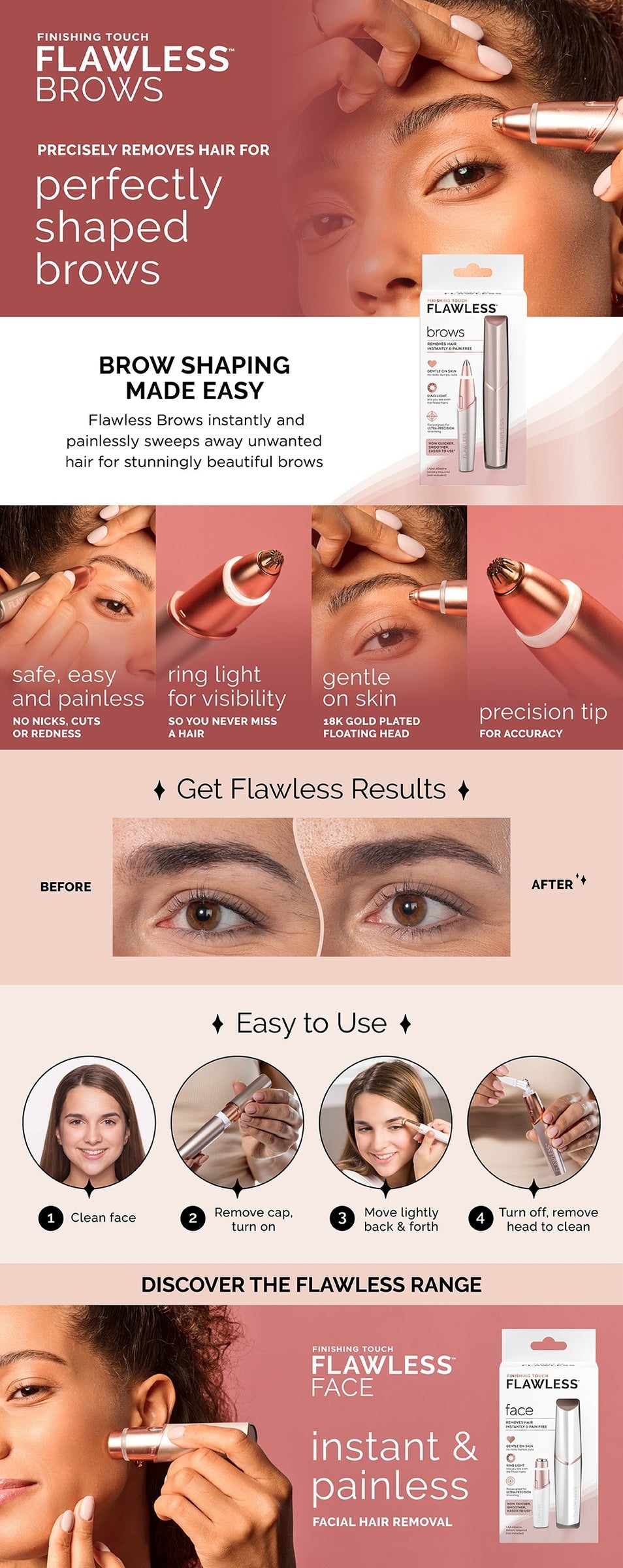 Finish Touch Flawless Brows Blush Generation 2