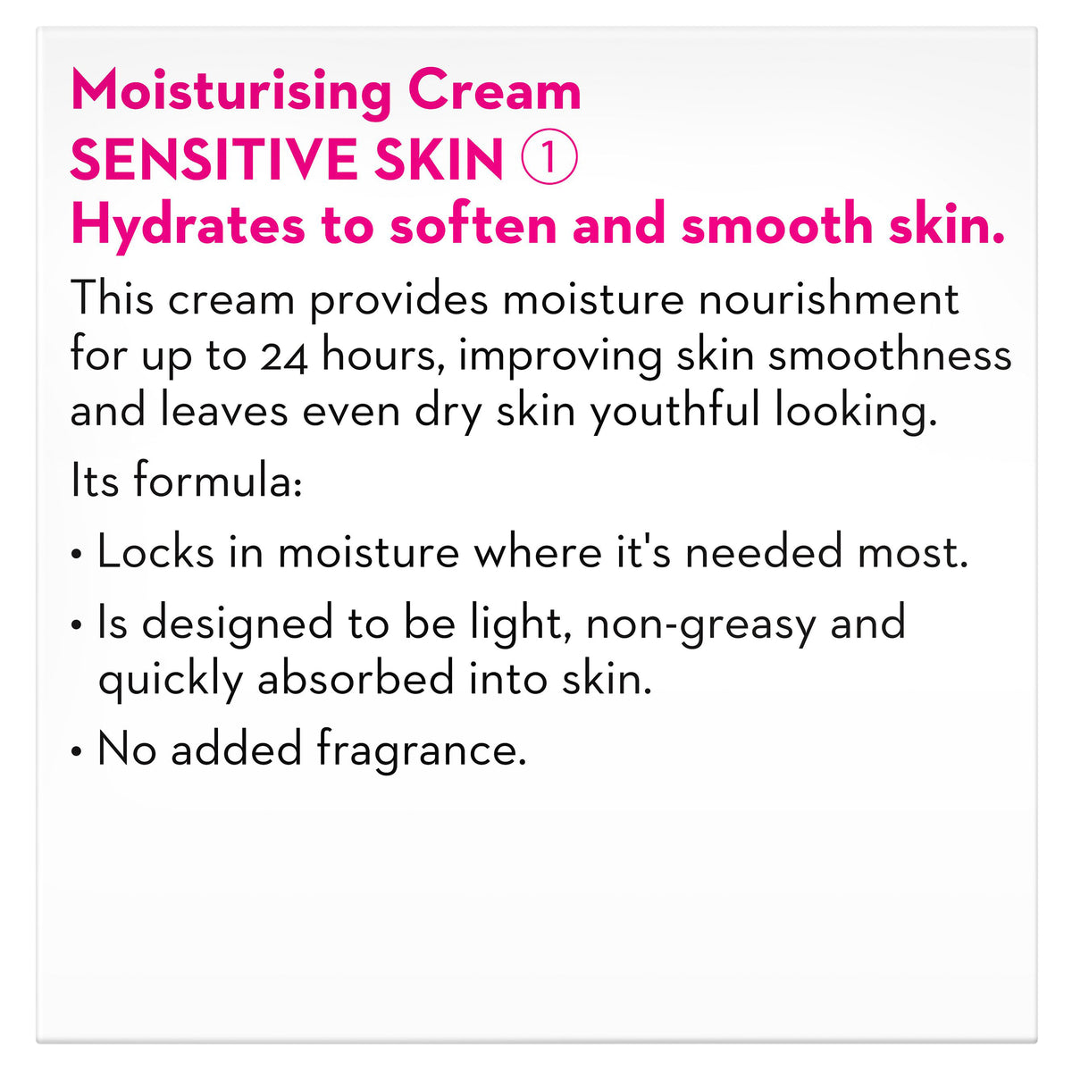 OLAY CLASSIC SENSITIVE MOISTURISING CREME 100G