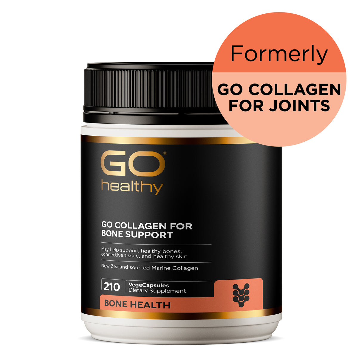 GO Healthy GO Collagen Supplement for Joints 210 VCaps