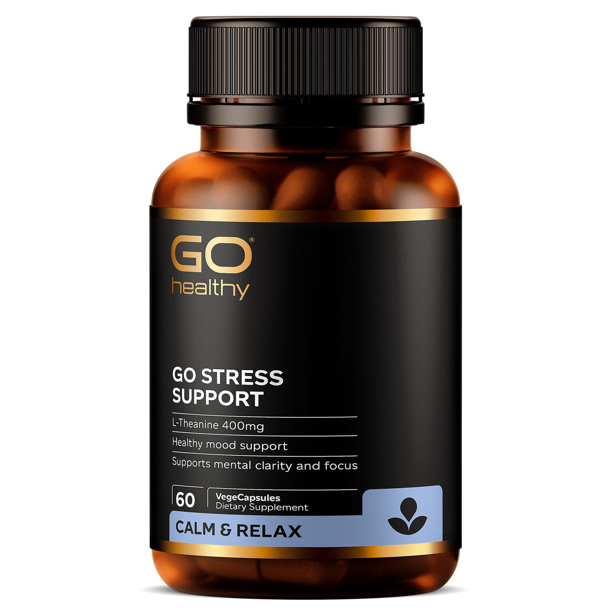 GO Heath Go Stress Support Supplement 60 Capsules