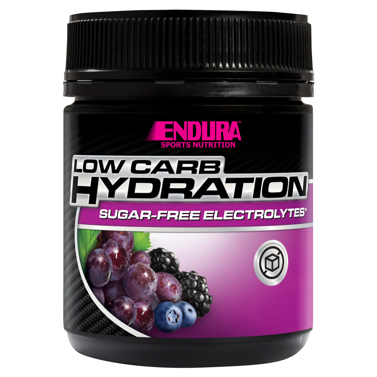 Endura Low Carb Hydration Grapeberry 128g