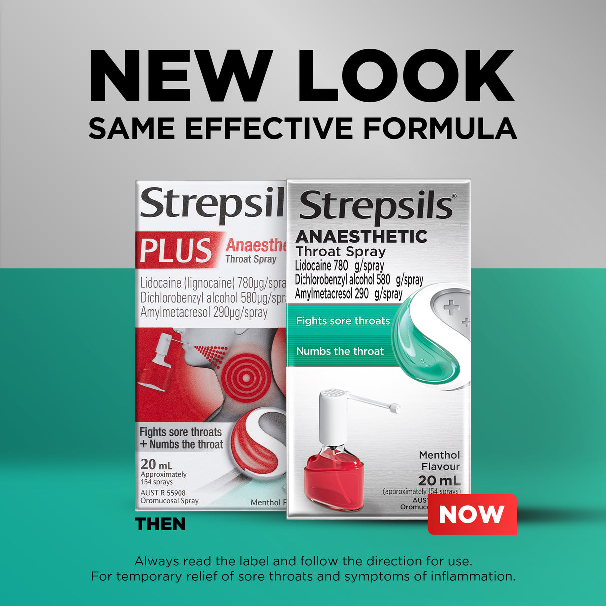 STREPSILS Throat Spray Menthol 20ml
