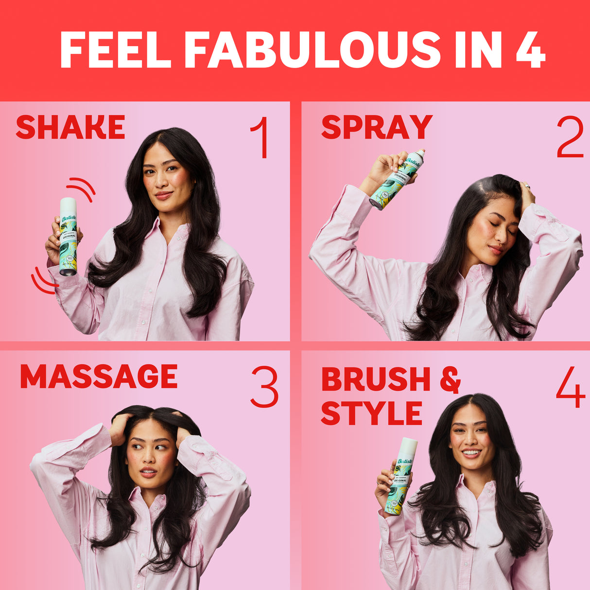 Batiste Dry Shampoo Volume 200mL