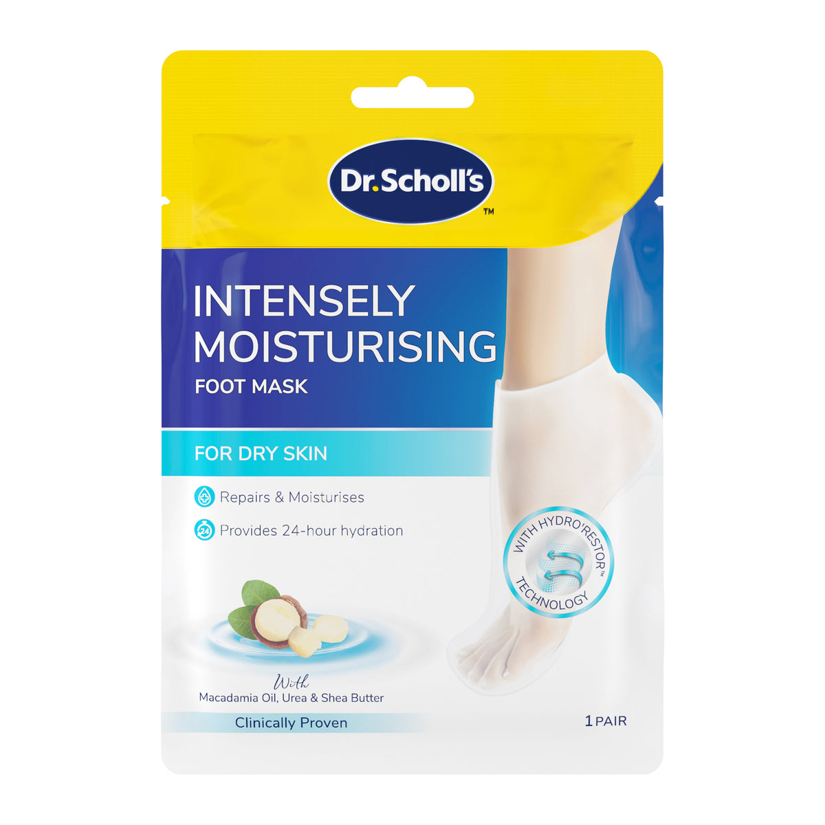 Scholl ExpertCare Dry Skin PediMask