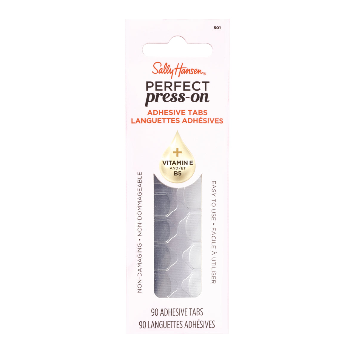 Sally Hansen Perfect Press-On Adhesive Tabs 90 tabs