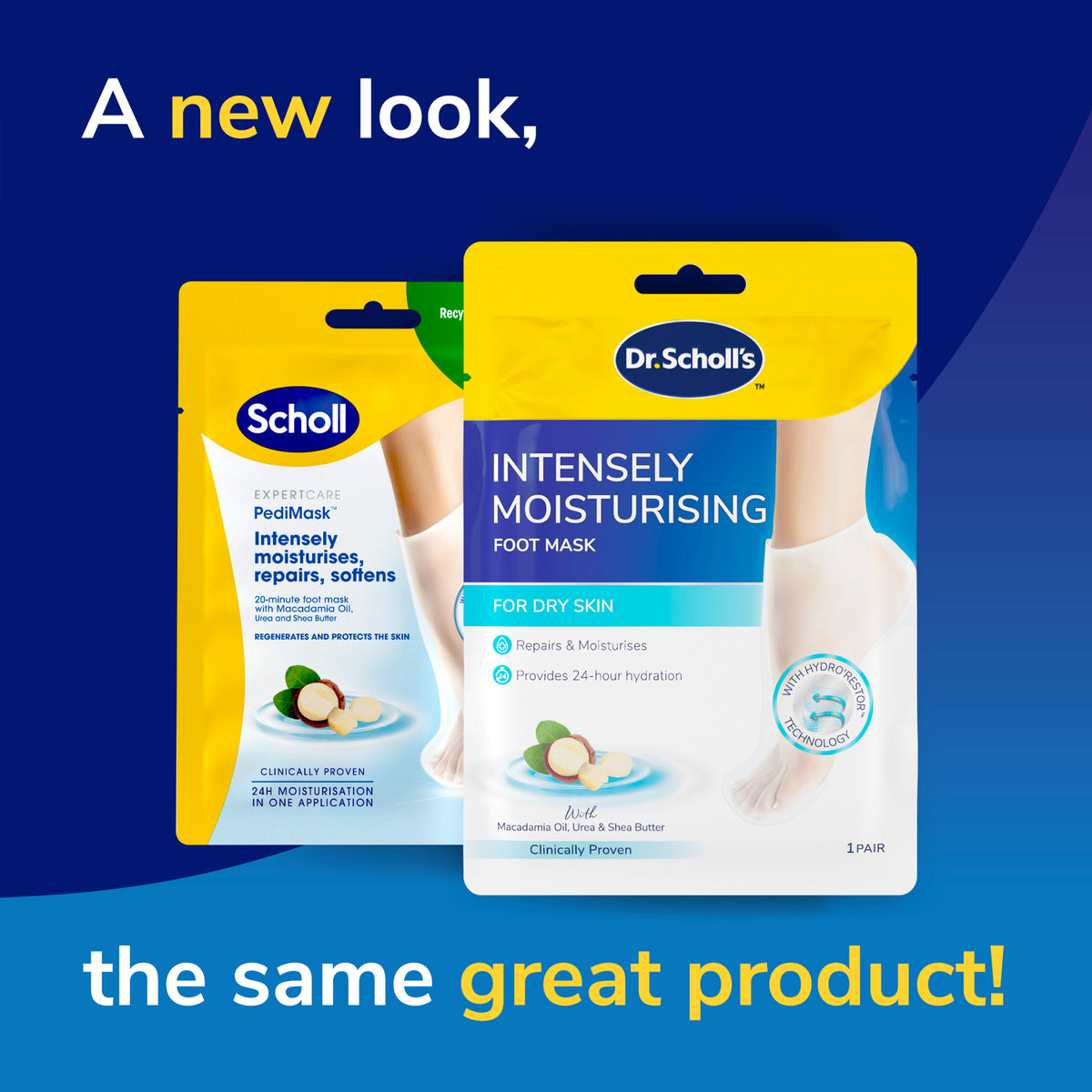 Scholl ExpertCare Dry Skin PediMask