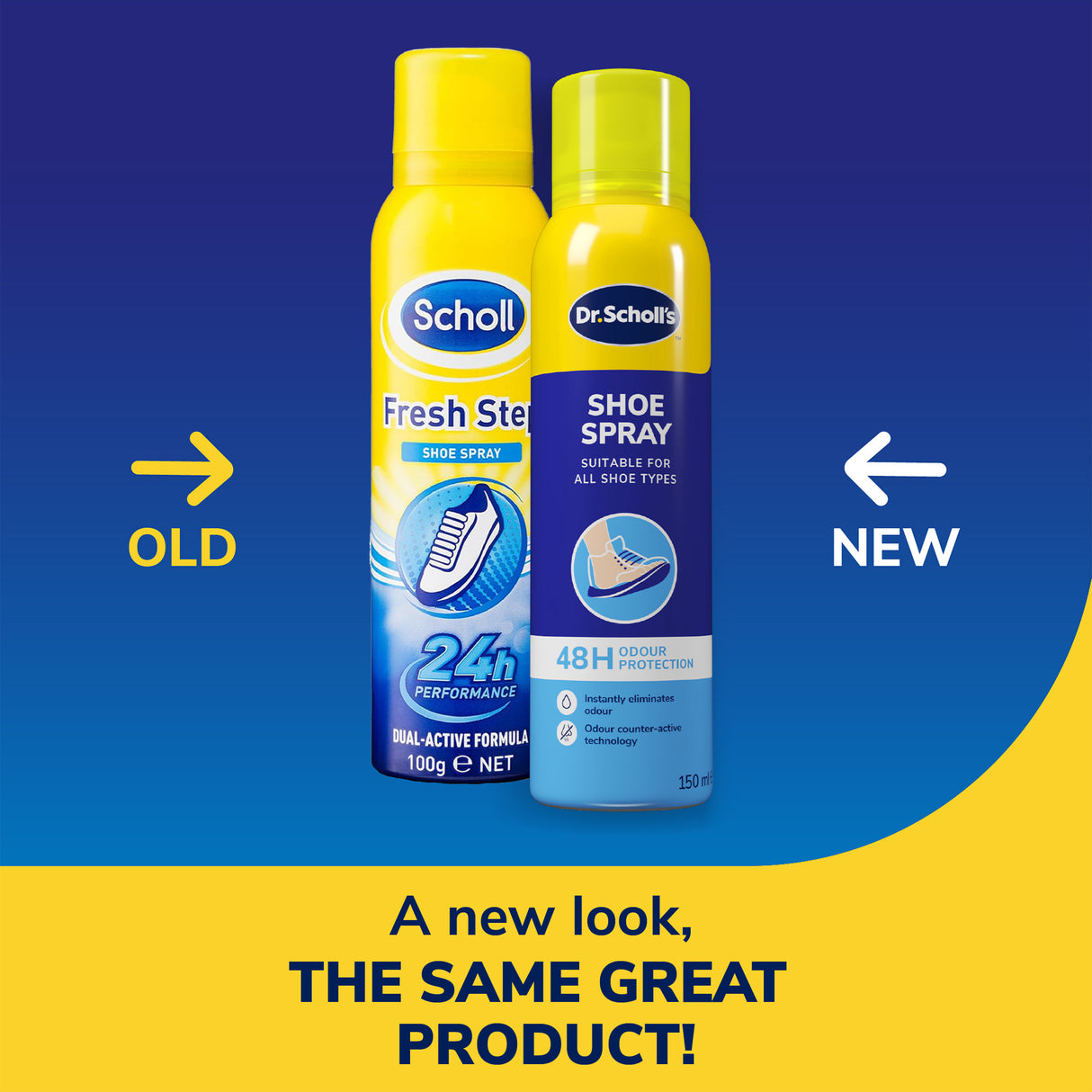 Scholl Fresh Step Shoe Spray 100g