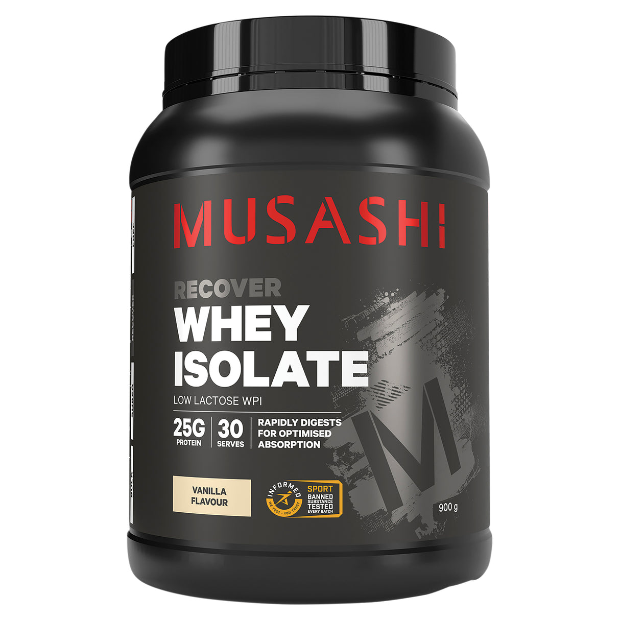 Musashi Whey Protein Isolate Vanilla 900g