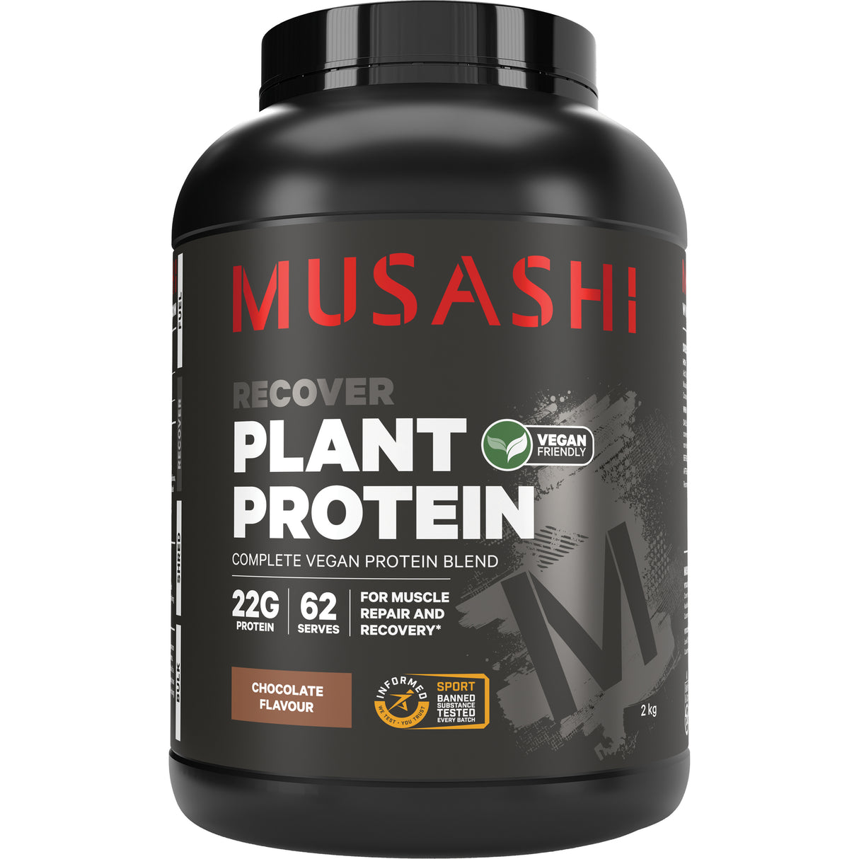 MUSASHI Plant Protein Choc. 2kg