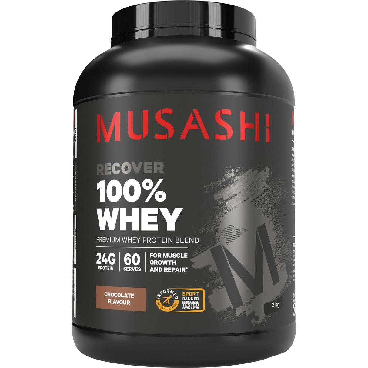 MUSASHI 100% Whey Chocolate Milk Shake 2kg