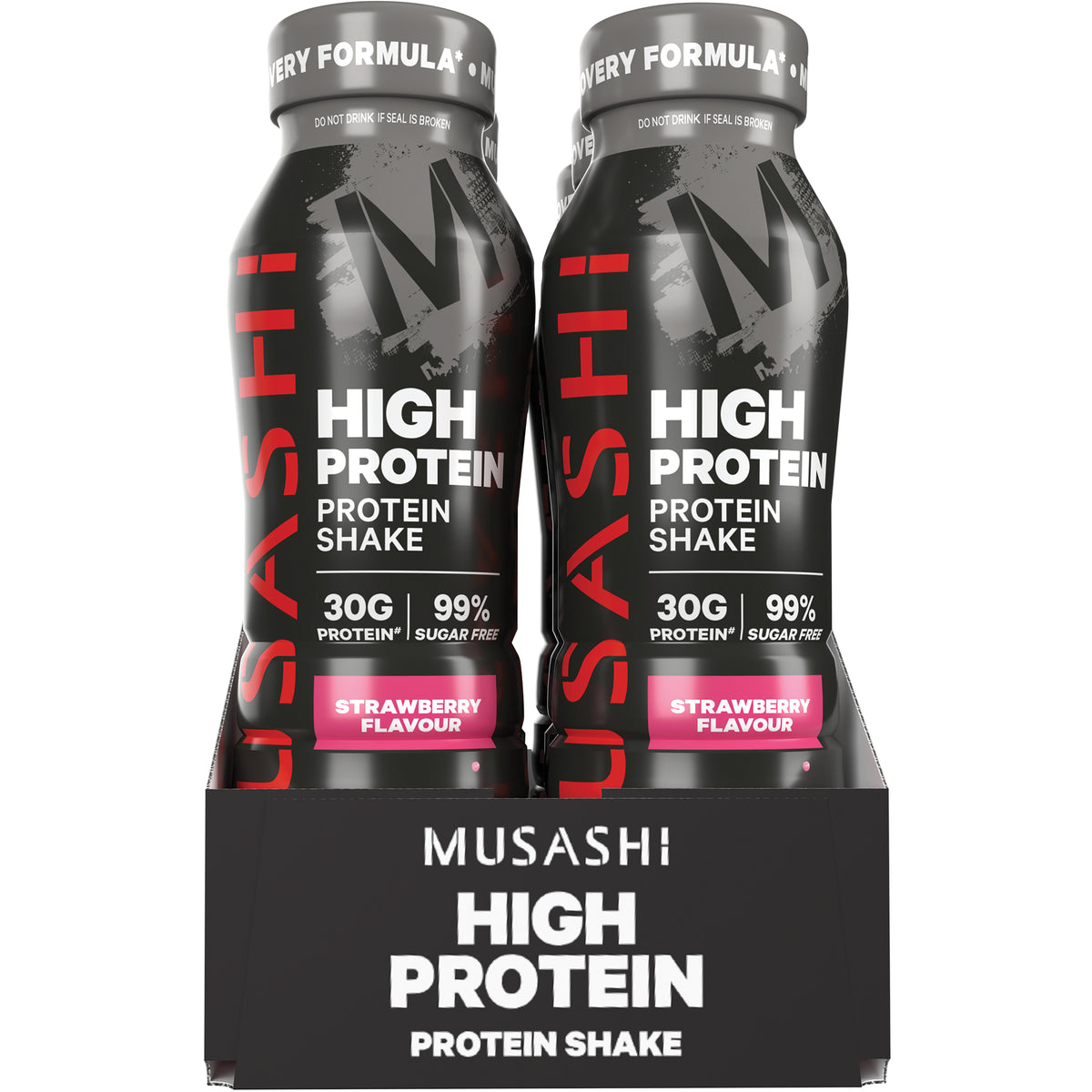 Musashi High Protein Shake Strawberry Milkshake 375mL