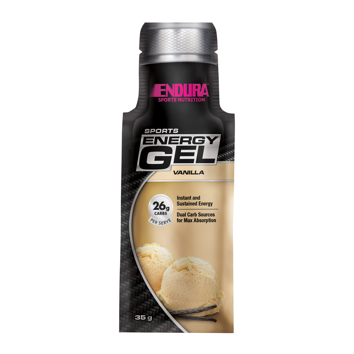 Endura Sports Energy Gel Vanilla 35g Sachet
