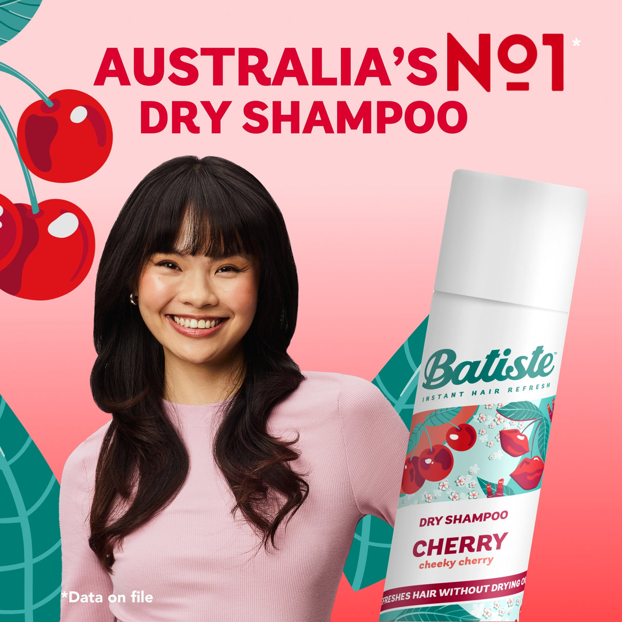 Batiste Cherry Dry Shampoo 200mL