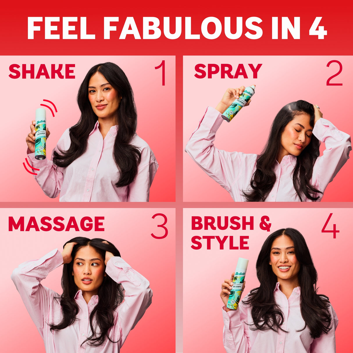 Batiste Cherry Dry Shampoo 200mL