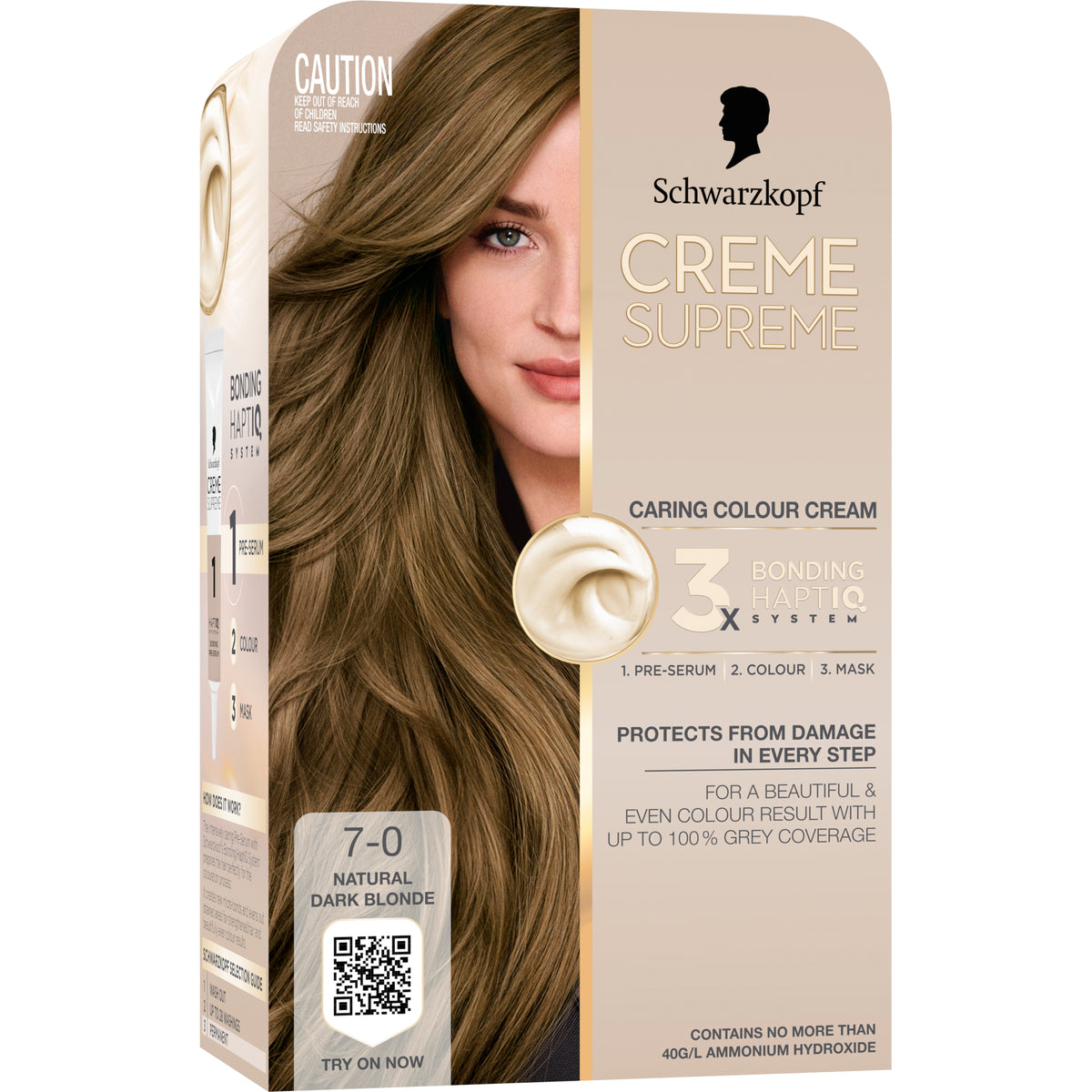Schwarzkopf Creme Supreme 7-0 Natural Dark Blonde