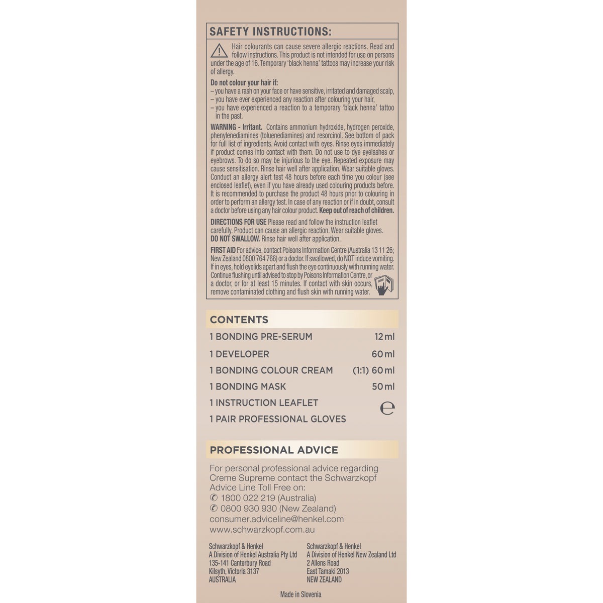 Schwarzkopf Creme Supreme 6-16 Cool Ash Light Brown