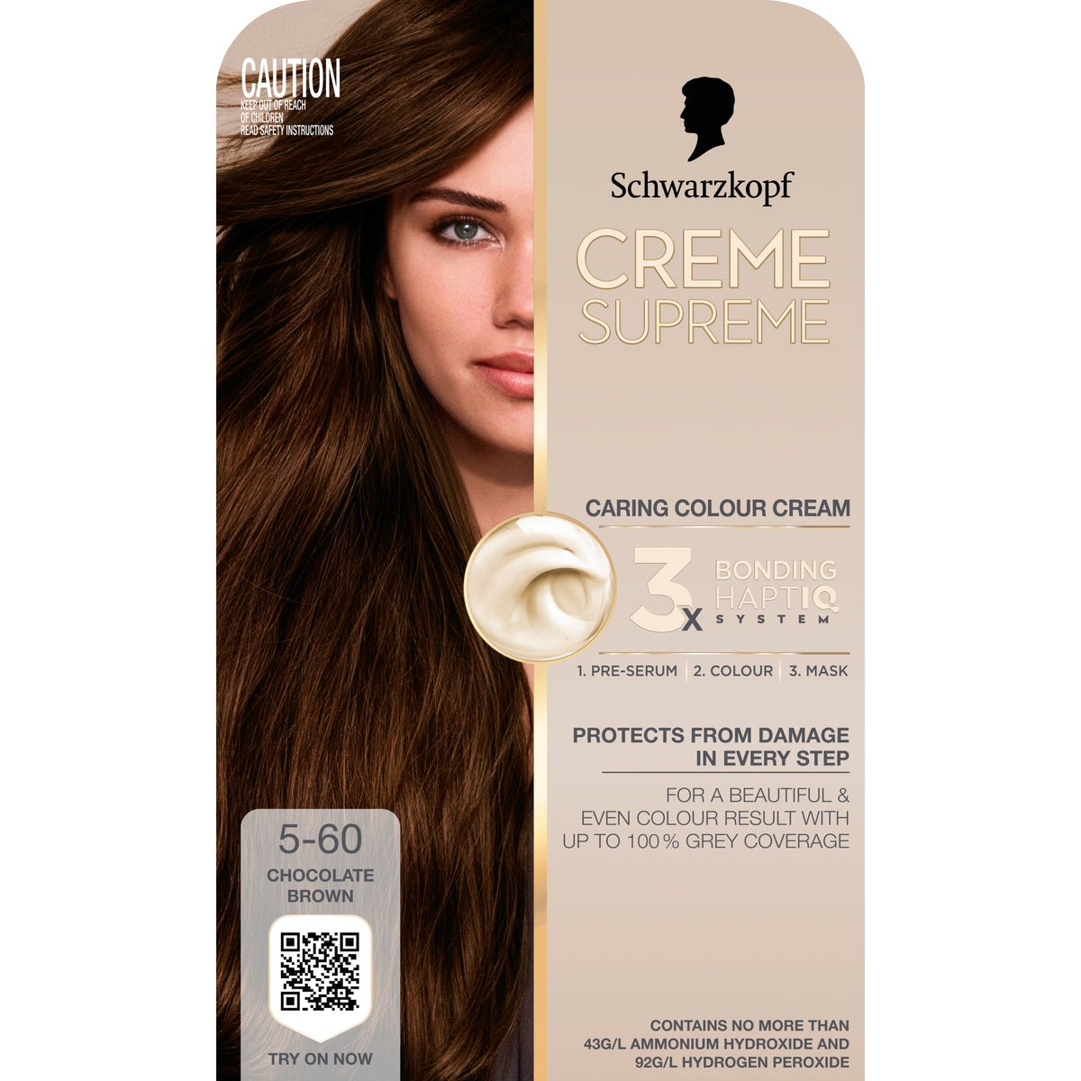 Schwarzkopf Creme Supreme 5-60 Chocolate Brown