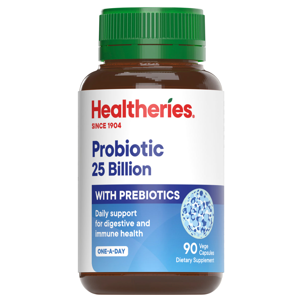 Healtheries Probiotic 25 Billion with Prebiotic 90s