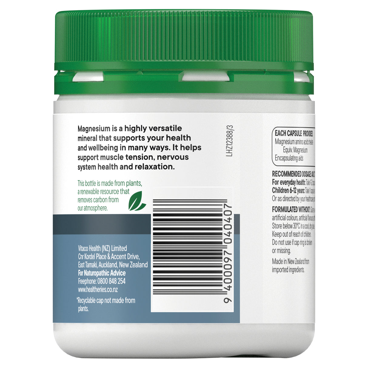 Healtheries Magnesium 150mg 120 Capsules