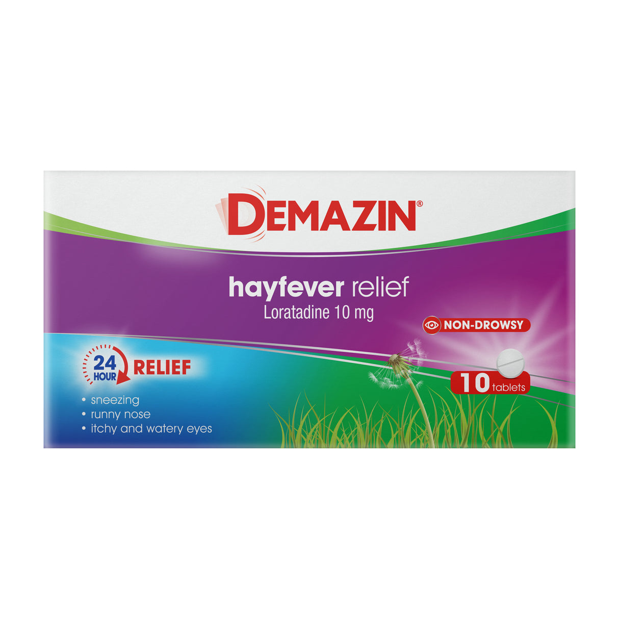 DEMAZIN hayfever relief tab 10s