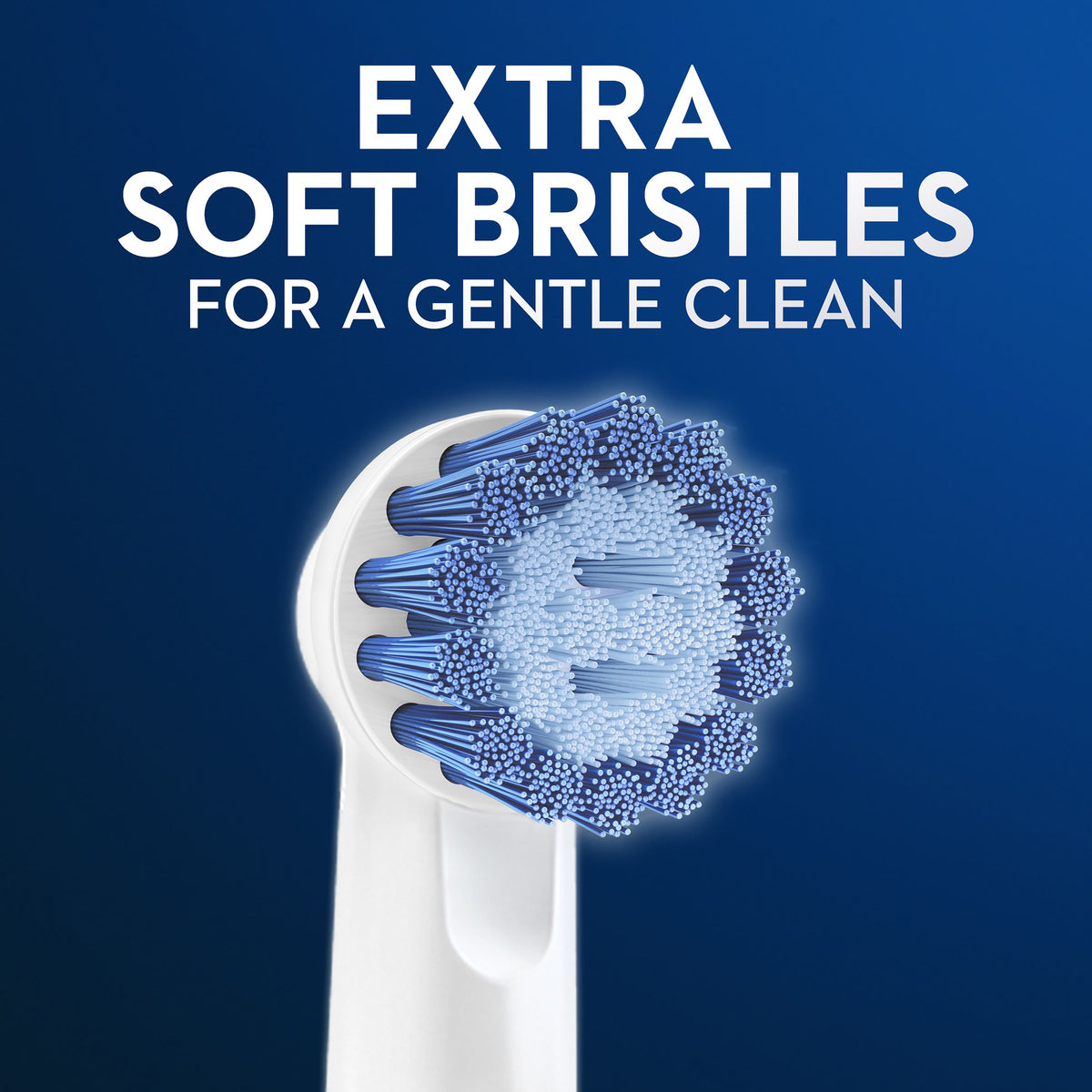 Oral-B Sensitive Clean Electric Toothbrush Heads White 6pk