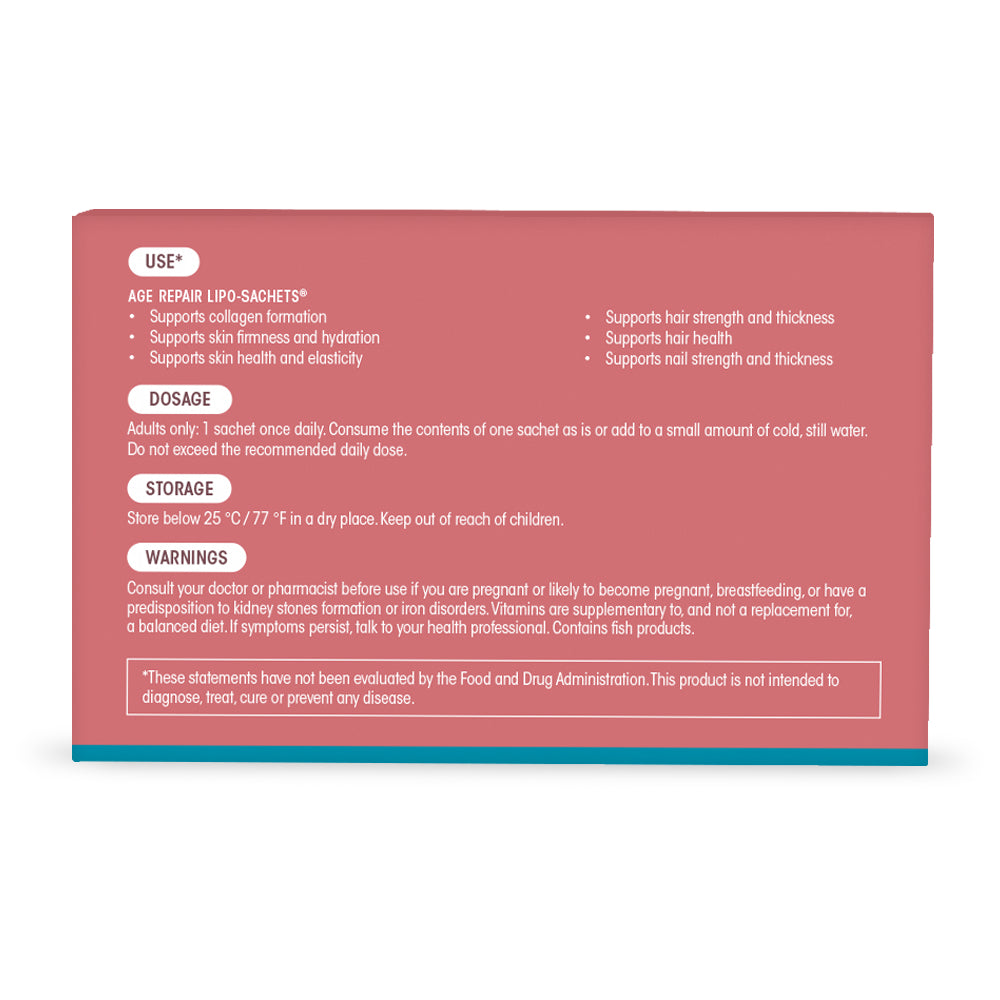 Lipo-Sachets Age Repair Marine Collagen Complex 30pk
