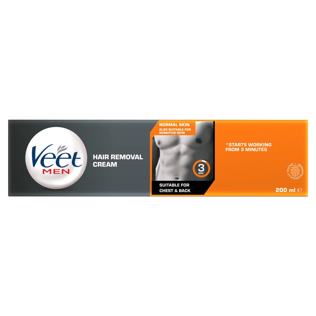 Veet Men Hair Removal Cream Normal Skin 200ml