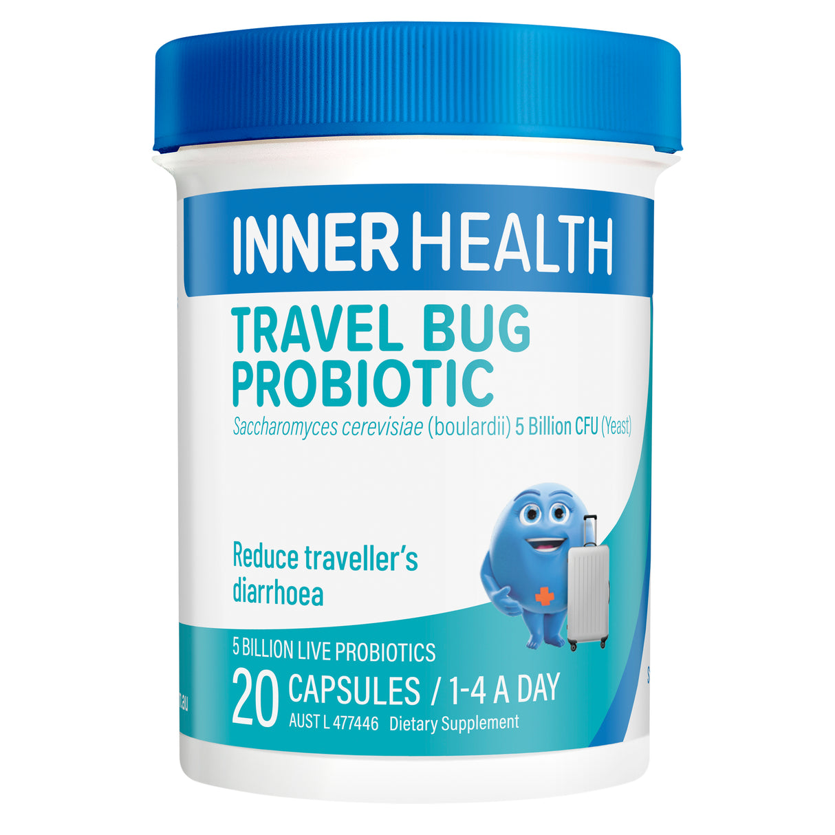 Inner Health Travel Bug 20 Capsules