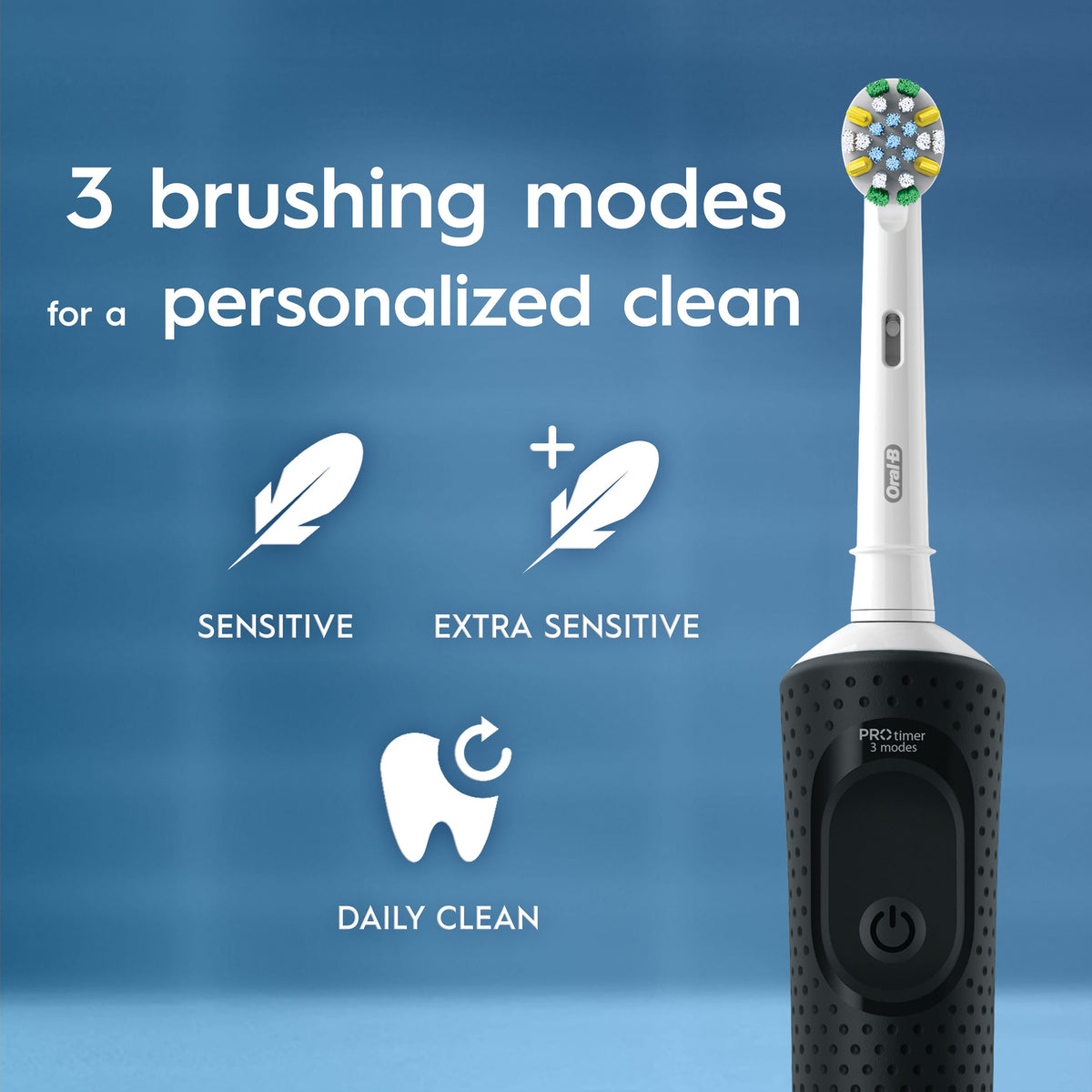 Oral-B Vitality Pro Dp Cln T/B Blk
