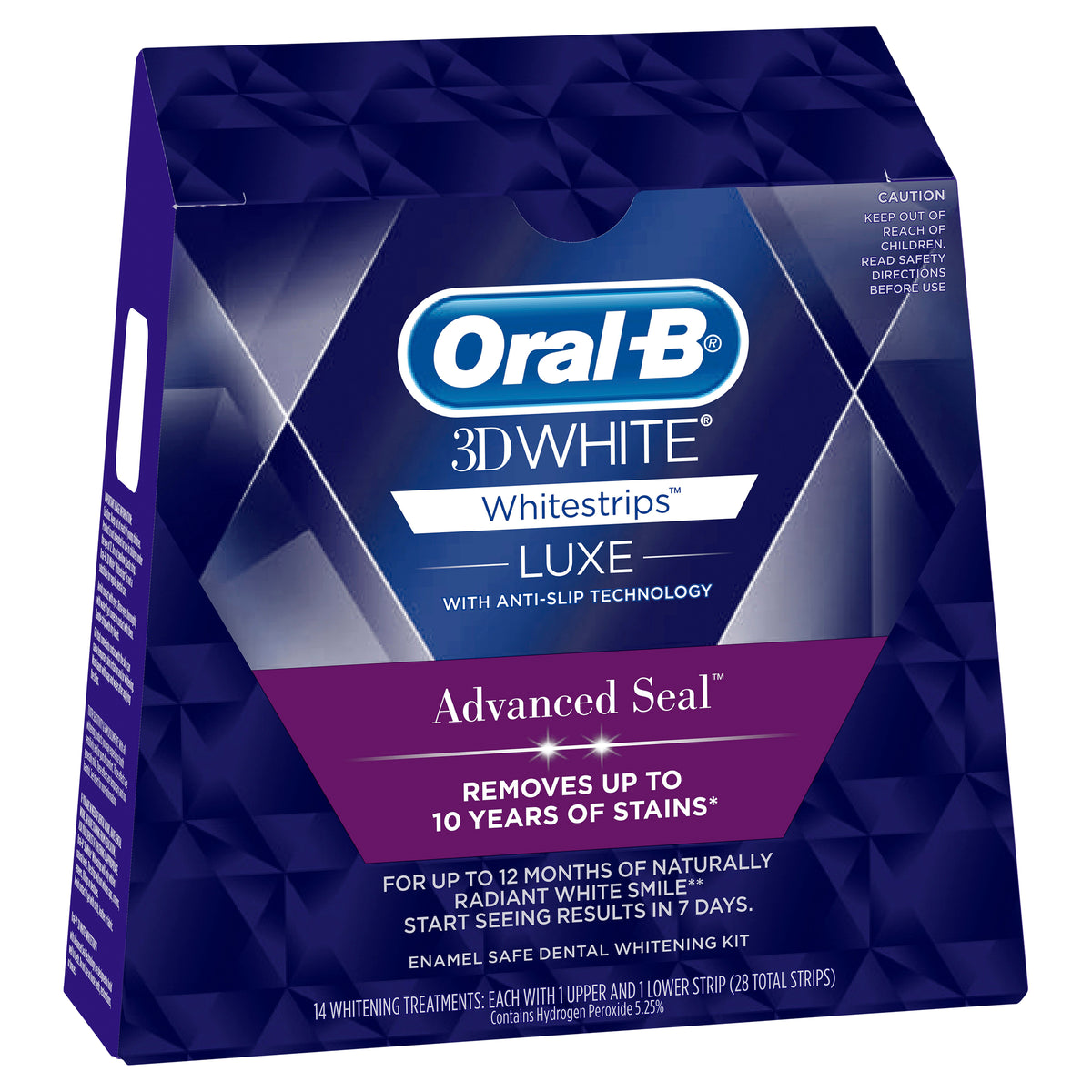Oral-B Luxe Adv. Seal Wh Strips14pk