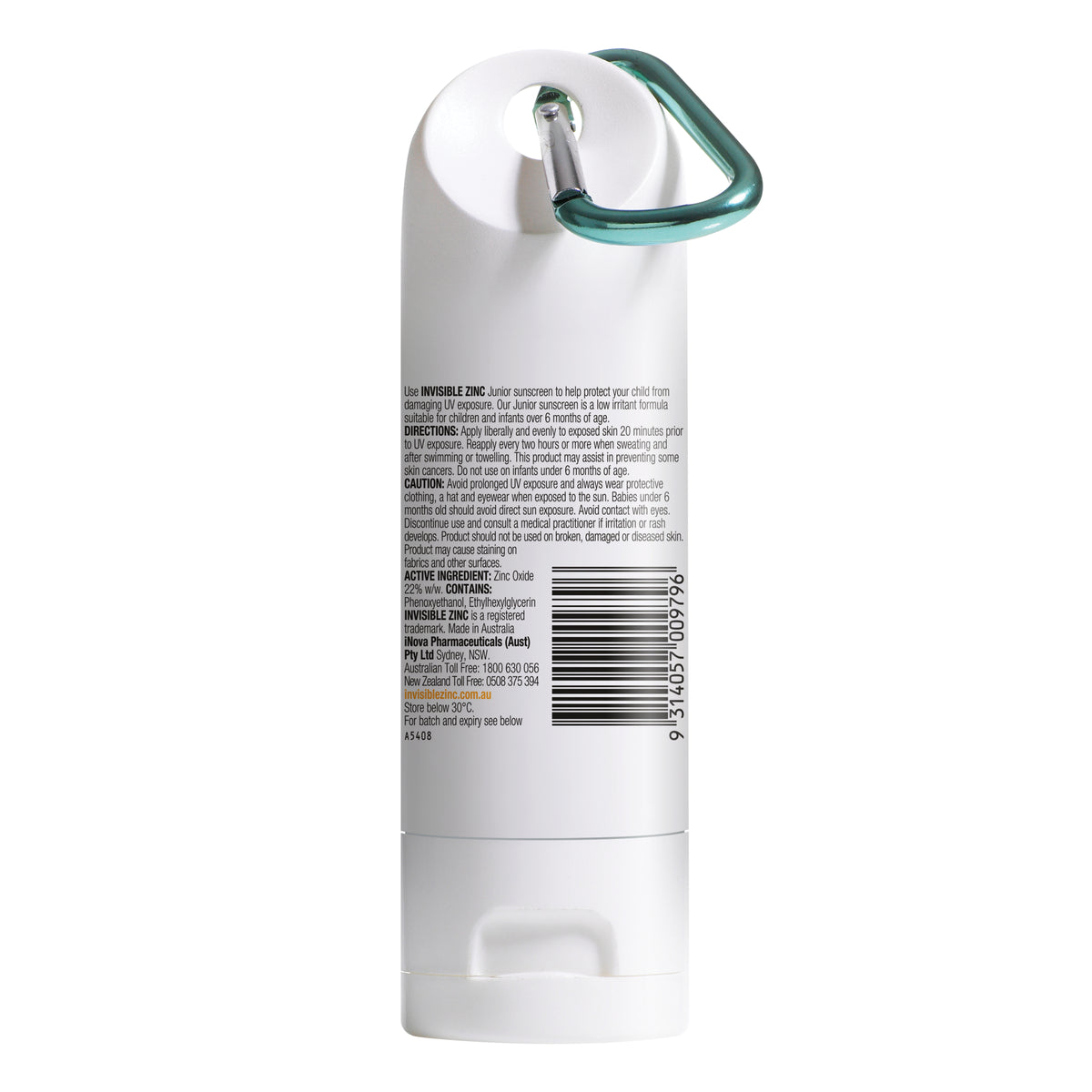 Invisible Zinc Junior Mineral Sunscreen SPF 50