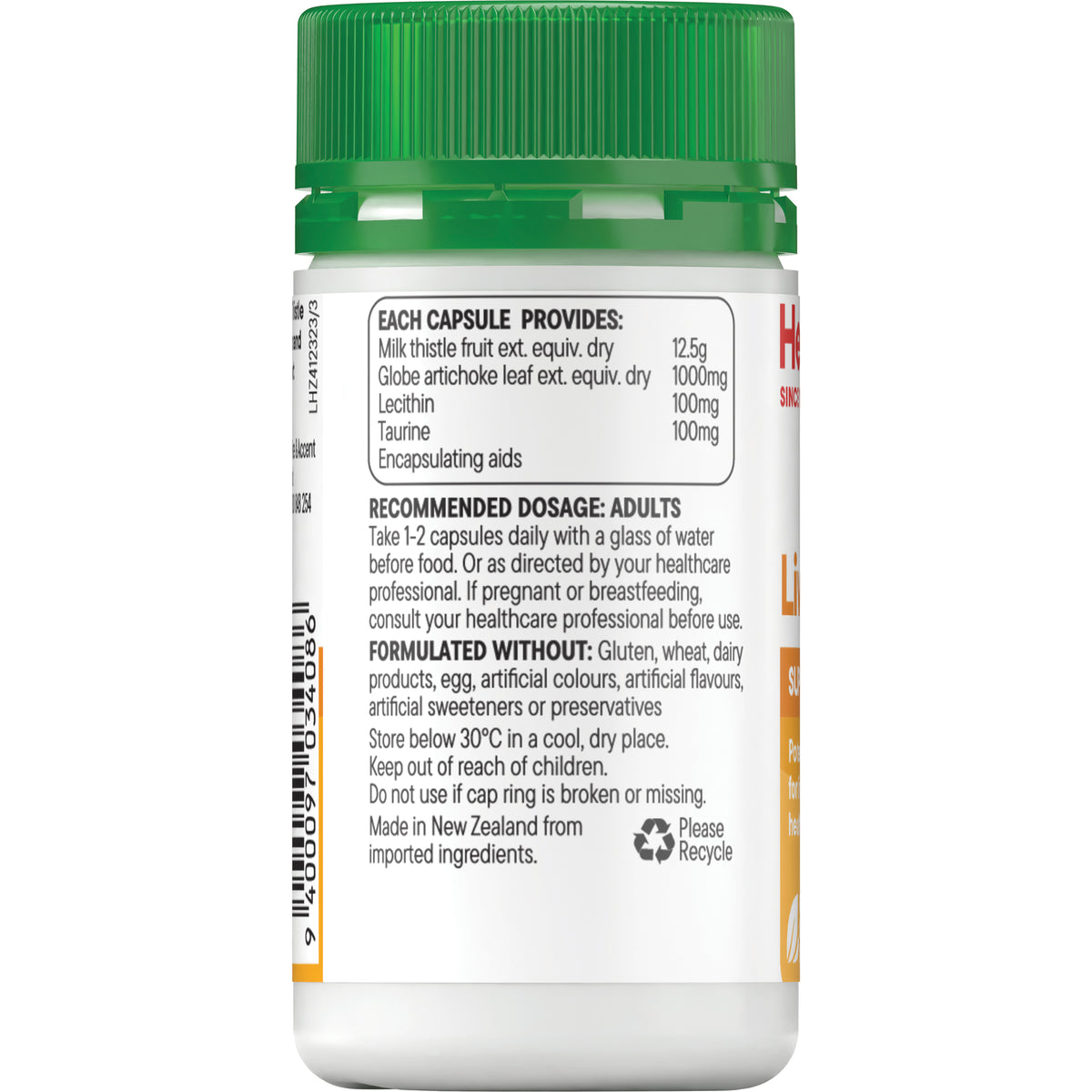 Healtheries Liver Detox Capsules 30s