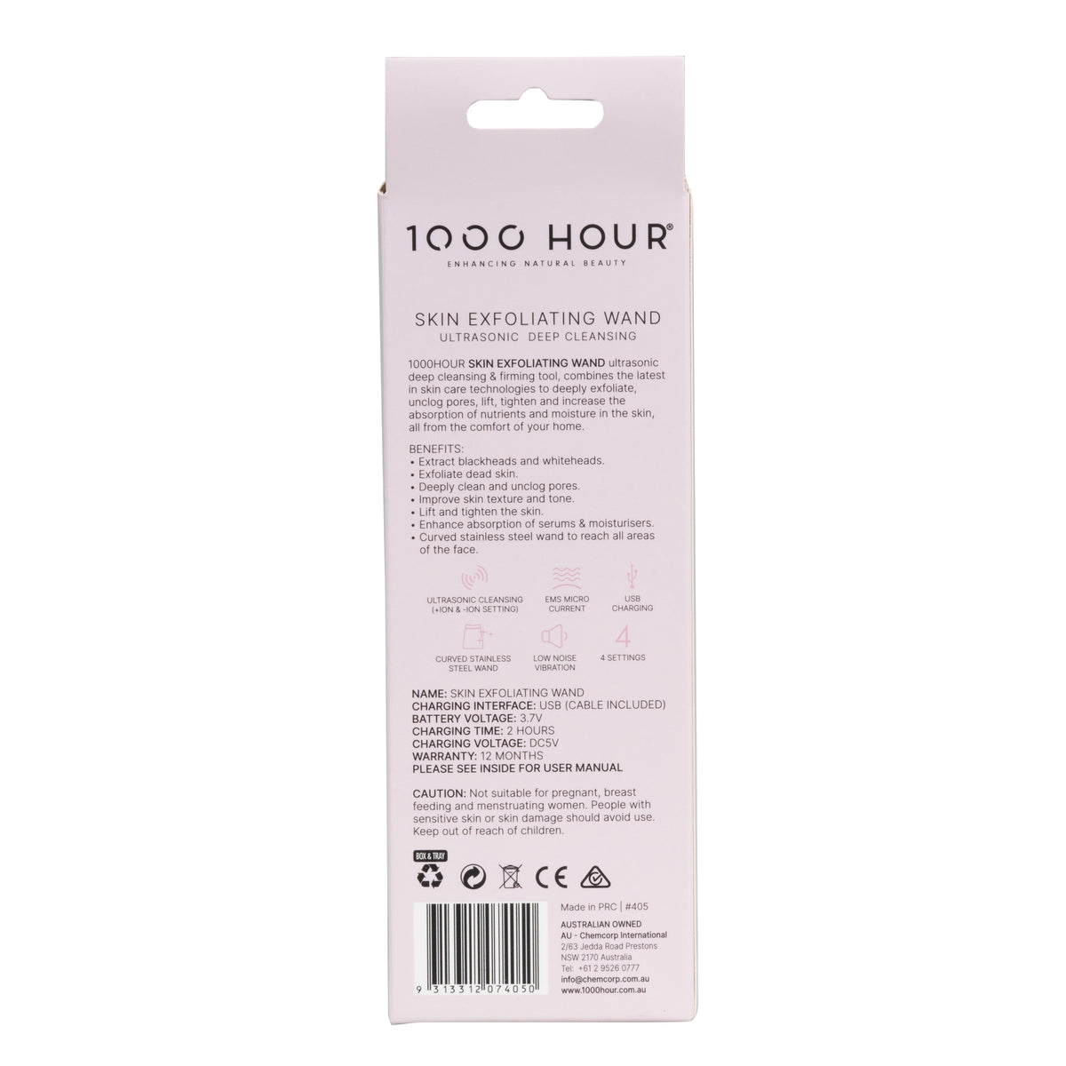 1000HOUR Skin Exfoliating Wand