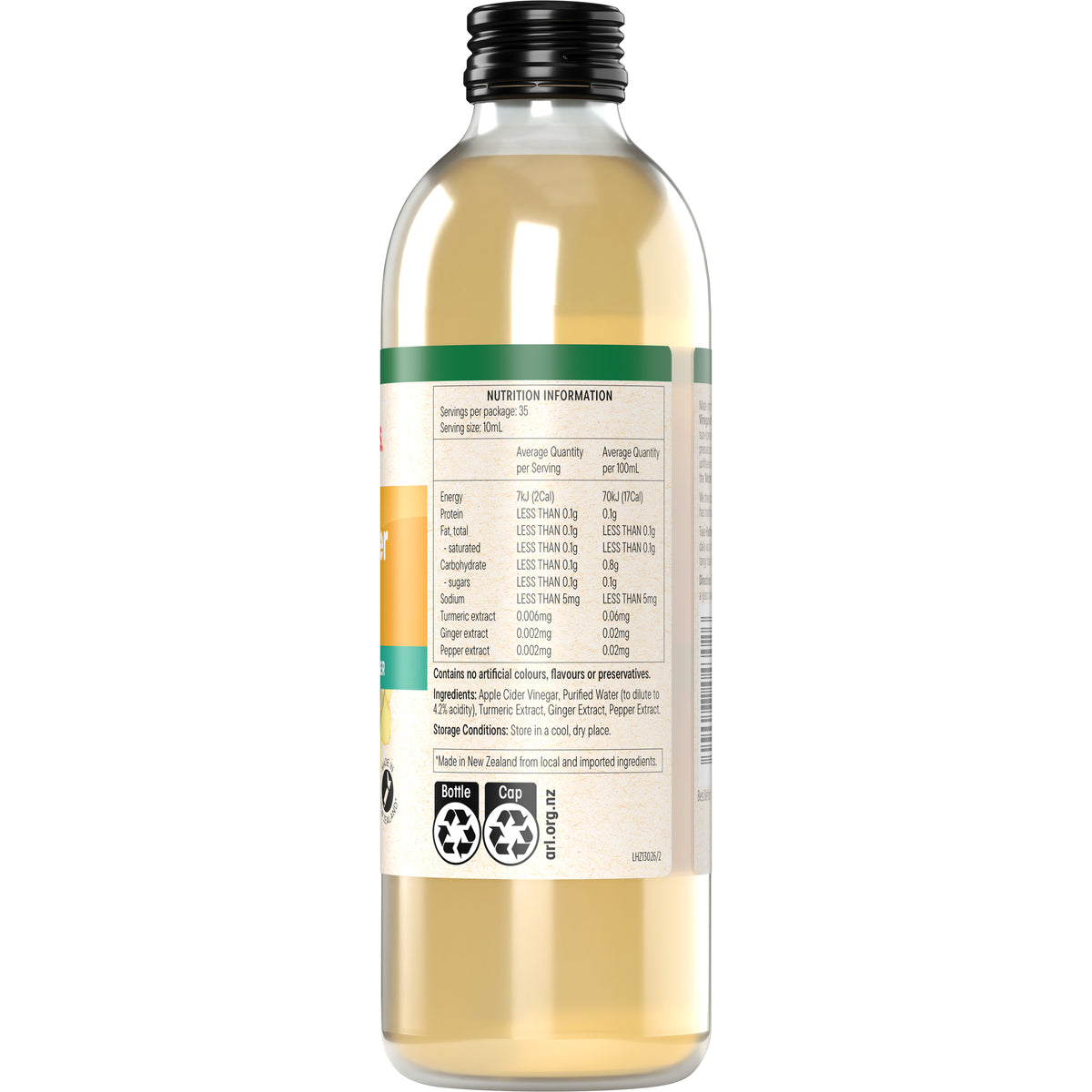 Healtheries Apple Cider Vinegar with Turmeric & Ginger