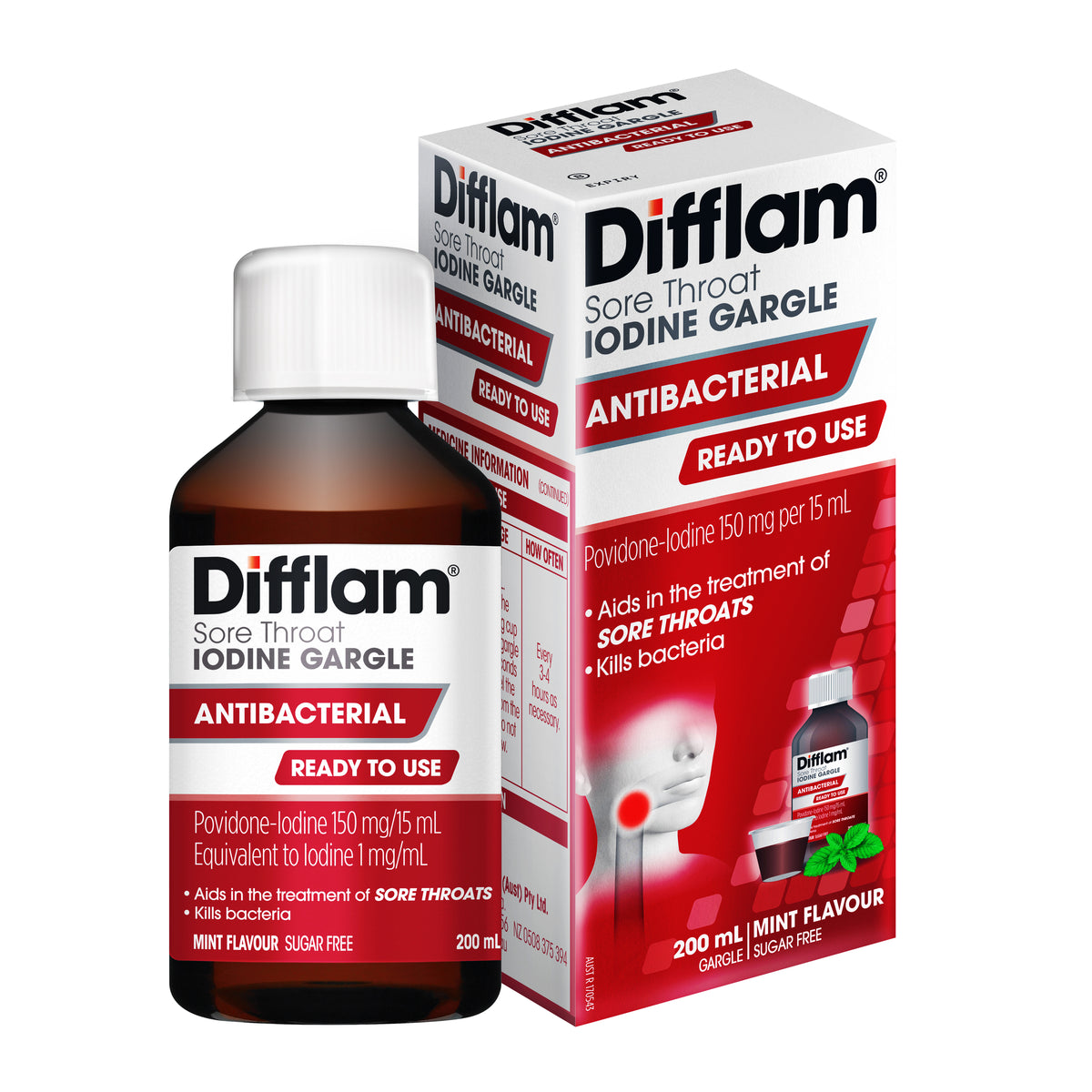 Difflam Sore Throat Gargle 200ml