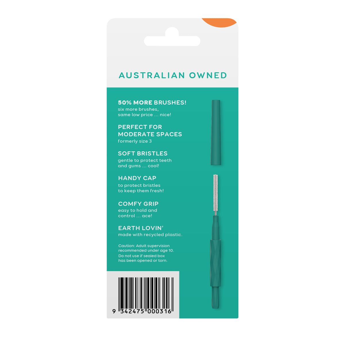 GO2 Dentagenie Brush Moderate 12pk