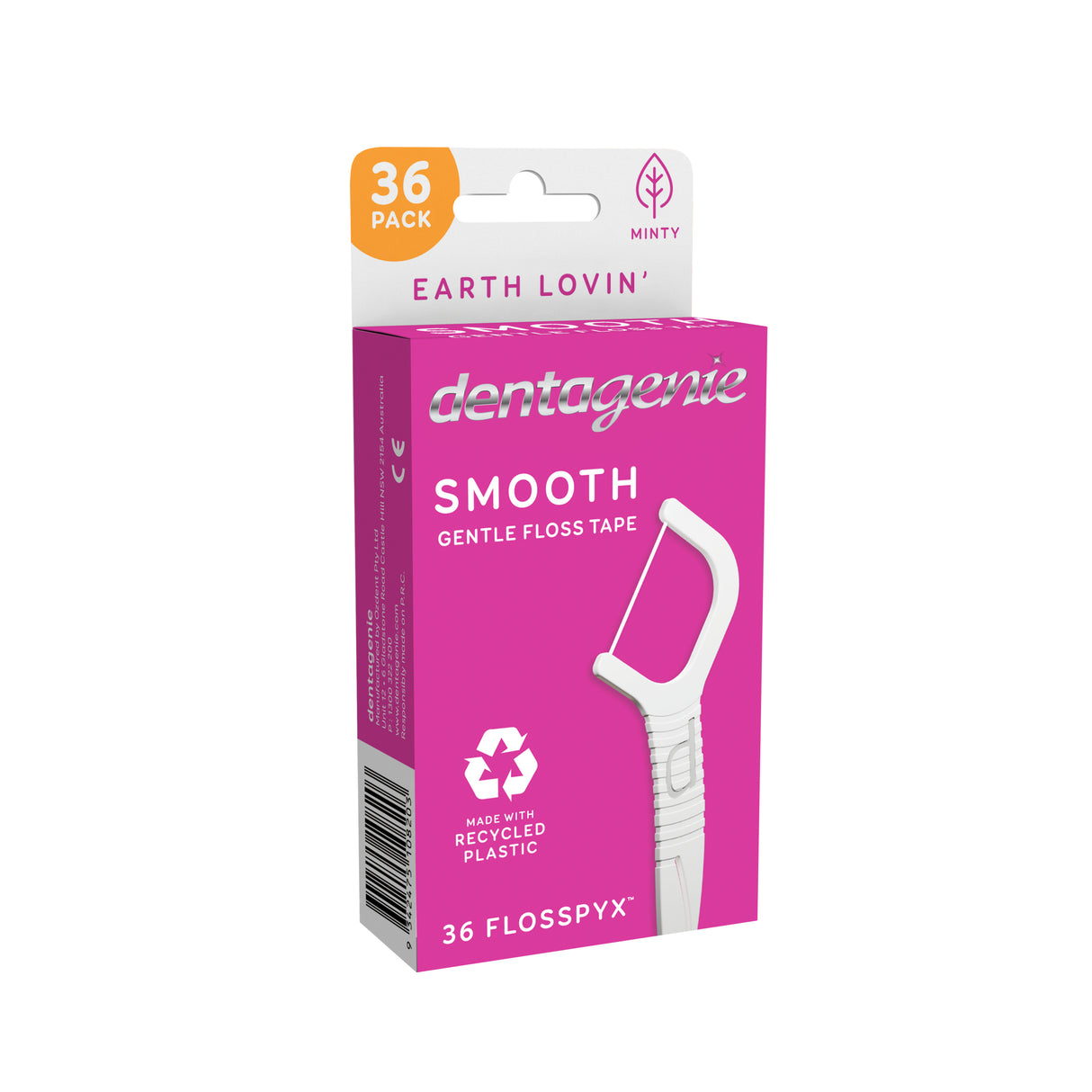 GO2 Dentagenie Smooth Floss Minty 36pk