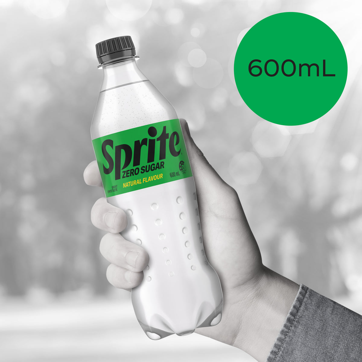 Sprite Zero Soft Drink Lemonade 600ml