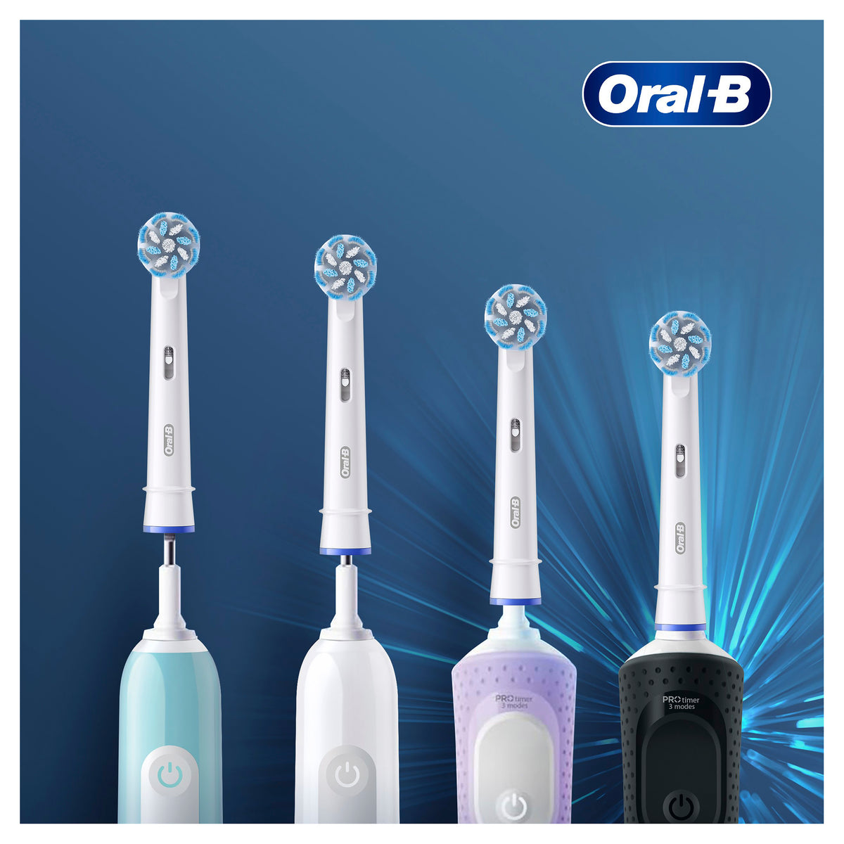 Oral-B Variaty (R) Wht 4pk